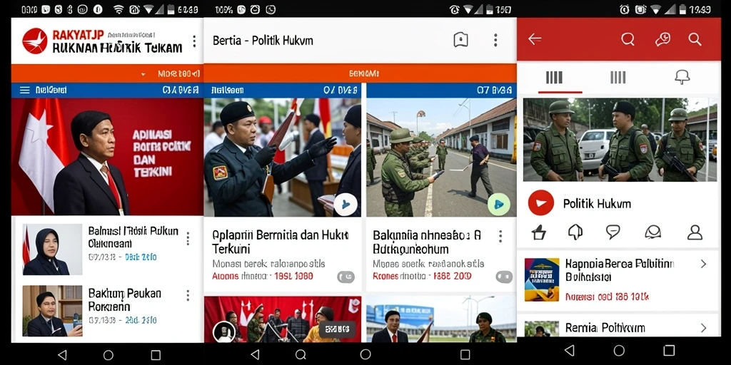 Tampilan antarmuka aplikasi RAKYATJP yang informatif dan mudah digunakan.