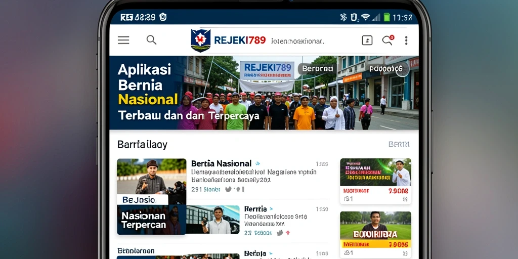 Tampilan antarmuka aplikasi REJEKI789 yang informatif dan menarik.