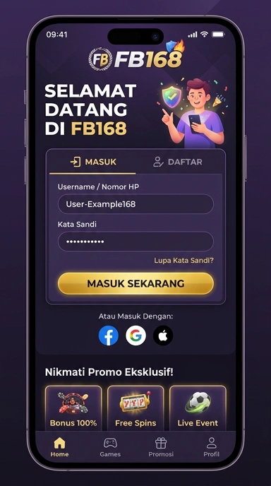 Masuk Akun fb168 untuk Pengguna Android